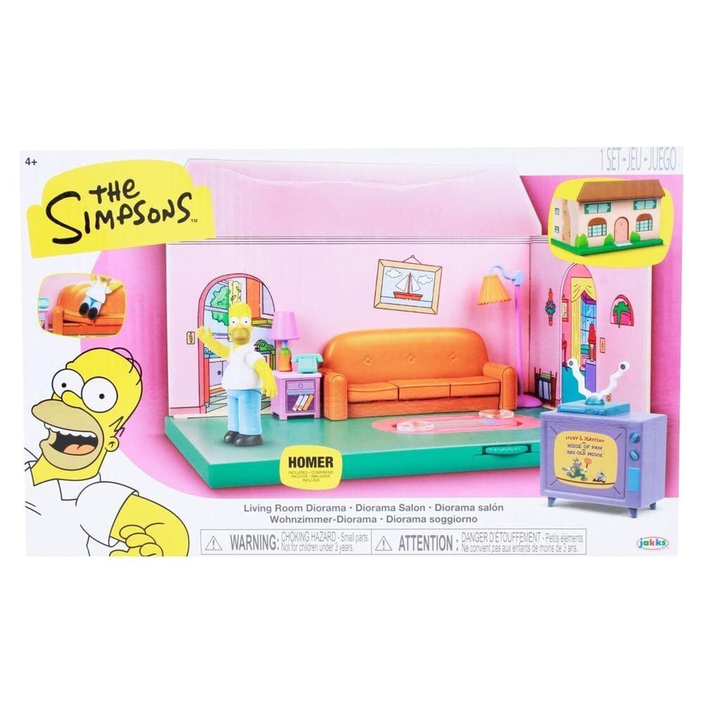 The Simpsons Living Room Diorama Homer